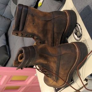 Brand New with Box.  Frye Dakota Crepe Tall.